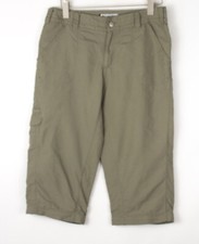 COLUMBIA Femmes Shorts Bermuda D'extérieur Droits En Titane Taille S (10 - W32)