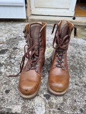 bottes marche montantes cuir