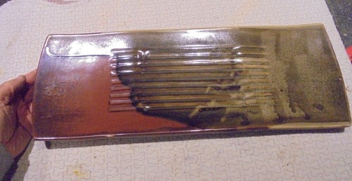 Ancien plat faience - ancien,