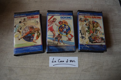 Lot intellivision tennis - -,