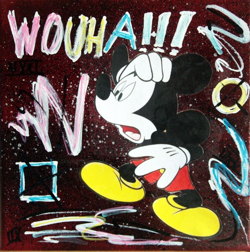 Mickey wouha tableau - wouha, pop