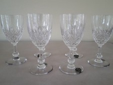 Cristal Saint Louis 6 verres à eau modèle Massenet