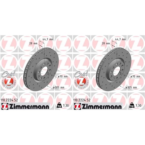 Zimmermann disques frein - zimmermann,