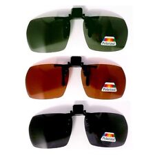 CLIP-ON POUR LUNETTES POLARISANT POLARISÉ POLARIZZATE SUR LUNETTES 