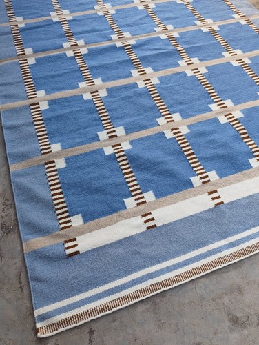 Tapis bleu scandinave - , suédois