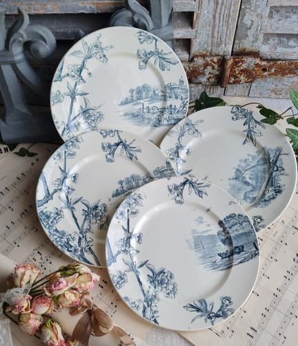 Anciennes assiettes a - 4,