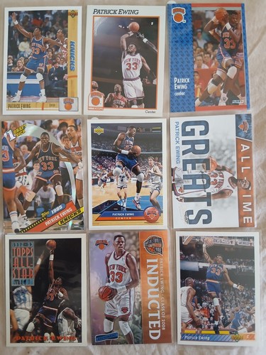 Lot card patrick - patrick, ewing