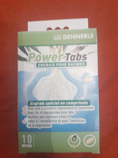 Engrais aquarium à mettre dans le sol Dennerle powertabs 10 comprimés neuf