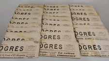 " Le Progrès " Lot D ’Anciens Journaux Juillet 1942