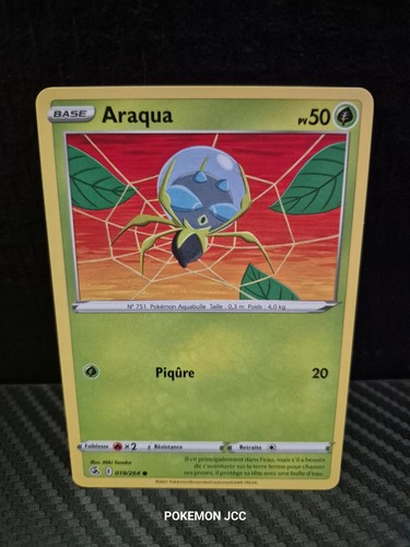 Cartes pokémon araqua - cartes, :