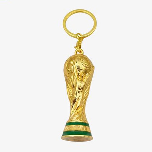 Porte clés trophée fifa - trophée, 3d