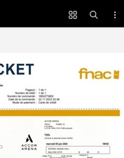 place de concert Tool Paris