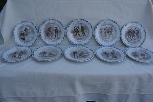 Assiettes humoristiques - ,