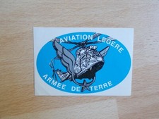 Autocollant AVIATION LEGERE ARMEE DE TERRE