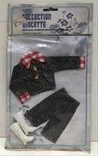 Tenue en jean pour poupée