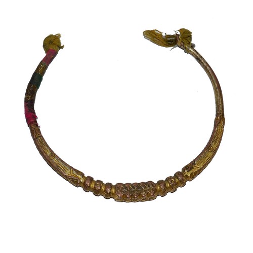 Collier collerette antique - collier-collerette, en