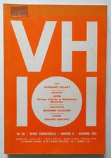 revue VH 101 N° 9 - AUTOMNE 1972 TBE