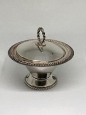 Sucrier Orfévre CGF métal Argenté des années 1970