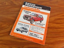 RTA CITROEN LNA  revue technique automobile d'époque de avril 1985