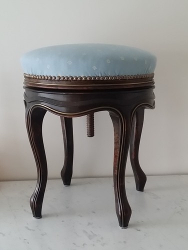 Tabouret piano rond tournant - tabouret,