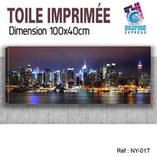 100x40cm -TOILE IMPRIMEE-