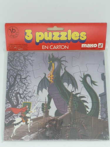 Lot anciens puzzles - 3,