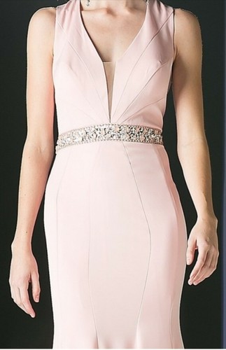 Fitted mermaid gown - gown, open