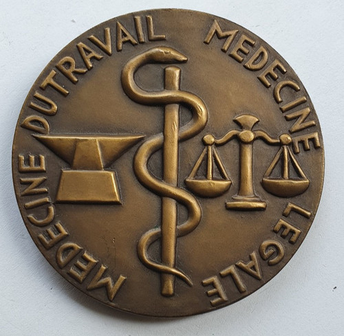 Médaille bronze médecine - bronze, du