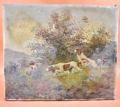 Peinture huile sur - sur, toile