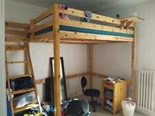 lits mezzanine 2 places en bois