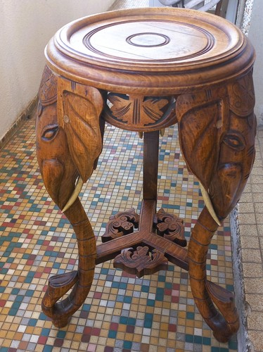 Table salon type sellette - salon,