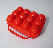 boite à oeufs orange vintage