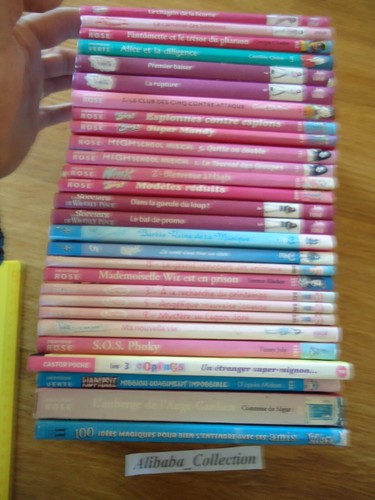 Lot livre bibliotheque rose - bibliotheque,
