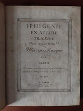 Partition d'Iphigénie en