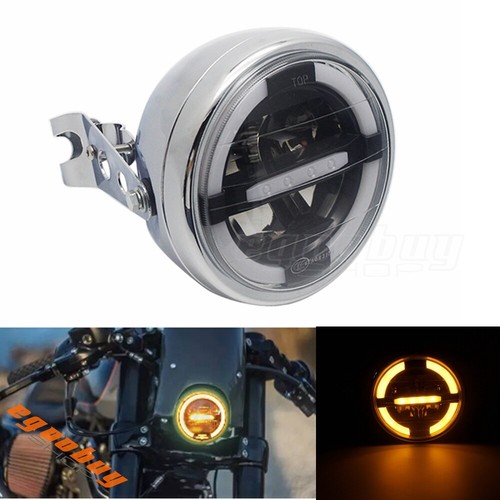 Amber led retro - 6.5'',