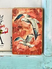 Vintage Playing Cards Featuring Art by E Fred Anderson Pair of Flying Gulls