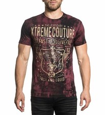 Xtreme Couture Par Affliction Graisse & Essence UFC Mma Biker Encré T Shirt