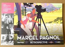 Programme dépliant rétrospective Marcel Pagnol 2024 - affiche au verso