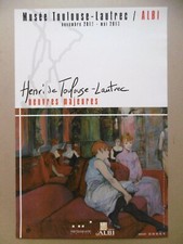 TOULOUSE - LAUTREC Affiche originale 2002  Albi Femmes Salon original poster art