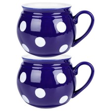 Tasses en céramique 850ml 2pcs set gobelets à café tasse grande capacité
