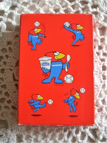 Jeu cartes publicitaires - de,