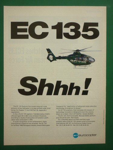 1996 pub eurocopter - eurocopter, 135