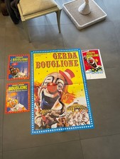4 affiches originales Cirque