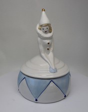 Boite Bijoux Figurine Lutin Pierrot Style Art Deco-allemand Style Art Nouveau Po