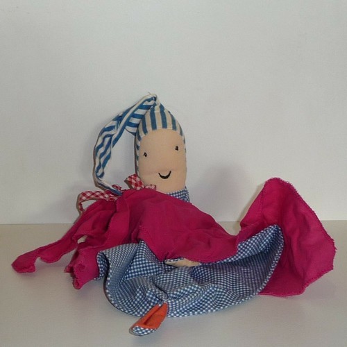 Doudou bonhomme oiseau - doudou,