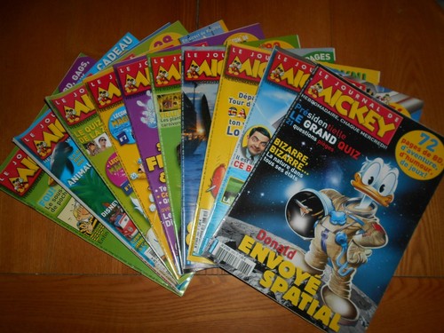 Journal mickey lot - de,