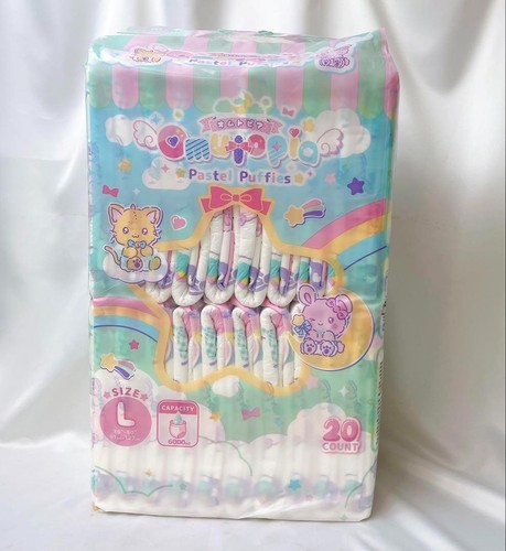 Omutopia pastel puffies adult - pastel,