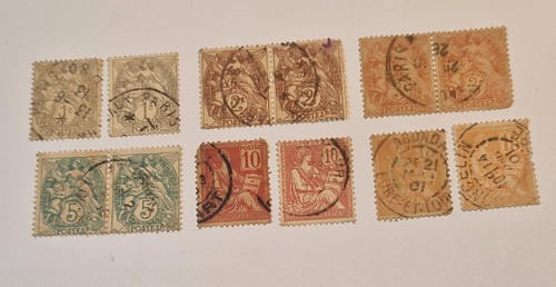 Timbres de france - de,