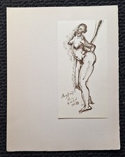 Brassaï - Nu callipyge, Paris 11 octobre 1944