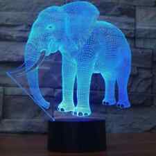 Lumineez Lampe Éléphant 3D